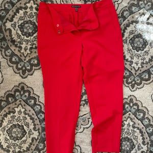 Red Adrianna slacks